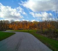 Entrance to park