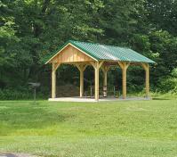 Shelter donated by Bill Atkins