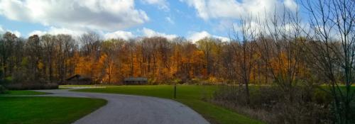 Entrance to park