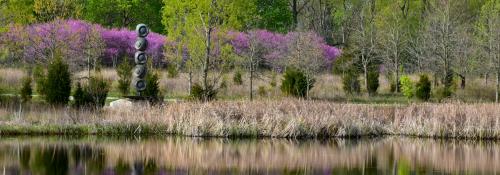 HUNP Pond Spring Unity of Man Sculpture